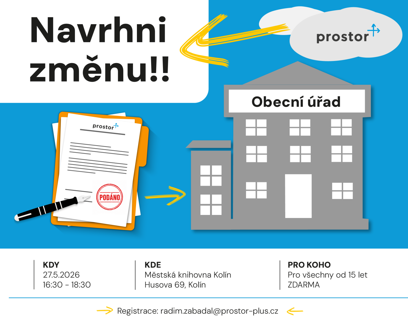 ZRUŠENO / Občanská dílna s avatarem