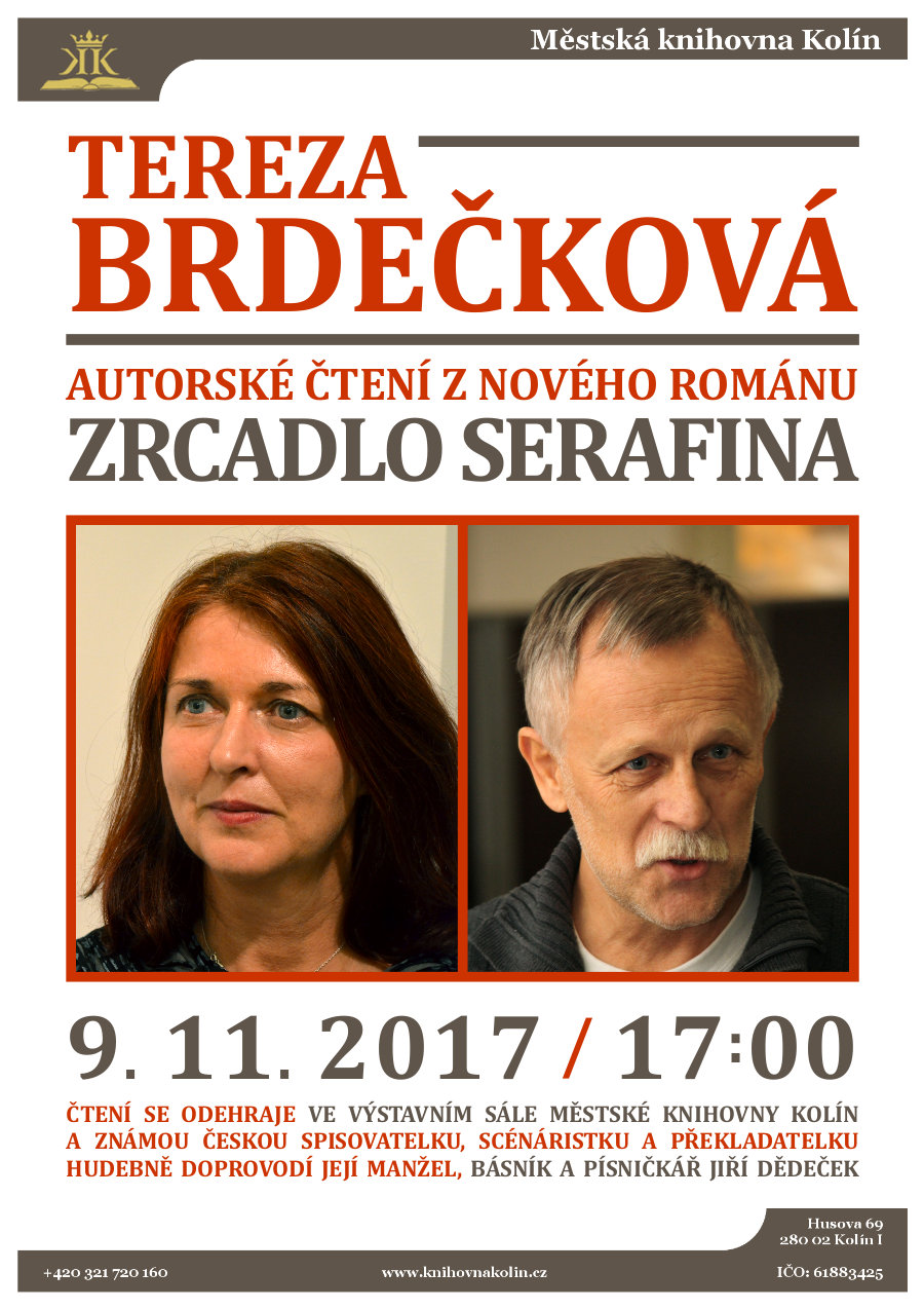 9. 11. 2017 / Autorské čtení Terezy Brdečkové