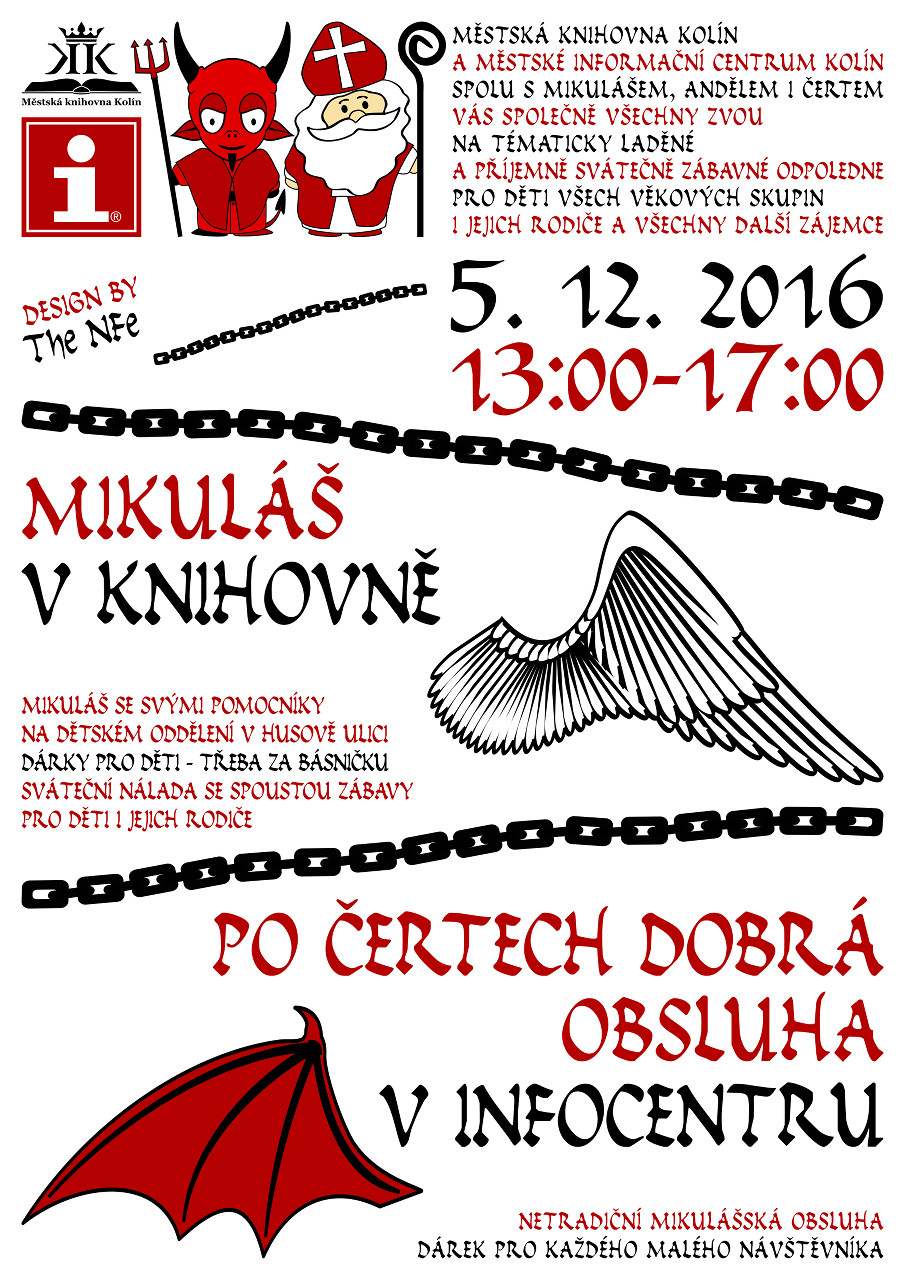 5. 12. 2016 / Mikulášská zábava v knihovně a infocentru